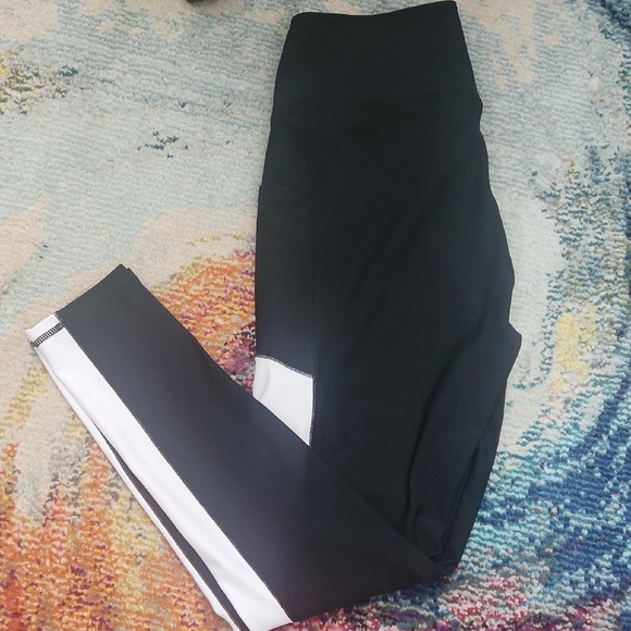 Dallad Cowboys Erin Andrews Blue Womens Leggings Size XL - Picture 2 of 4